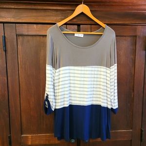 Coco & Main Tunic Top